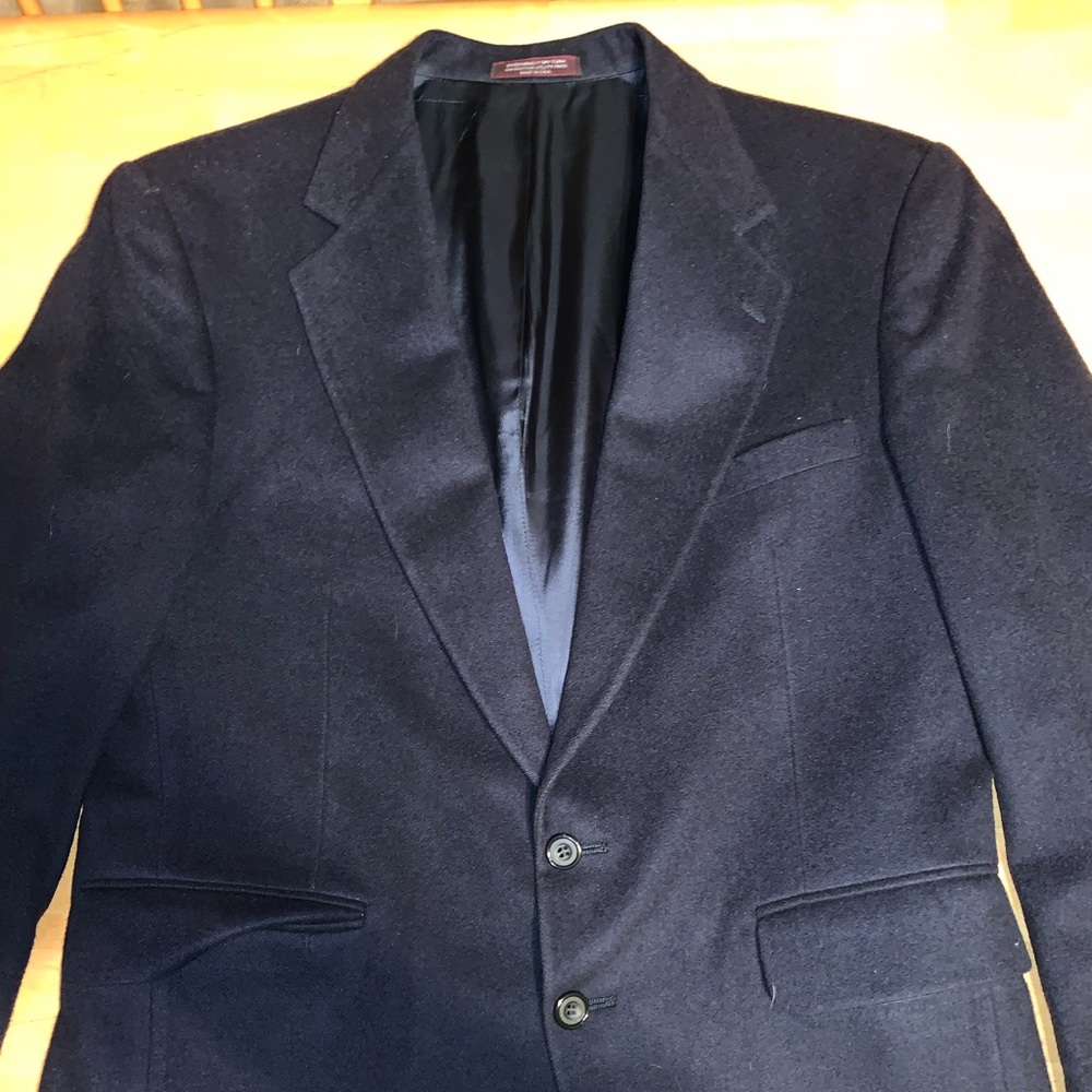 Evan picone sz 40r 100% Cashmere blazer coat